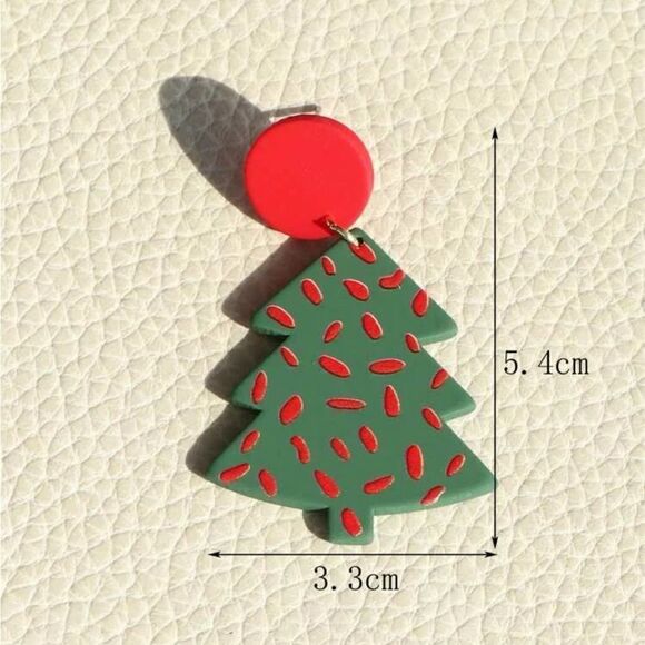 5 for $25 Christmas Tree 🎄 Earrings - Picture 5 of 6